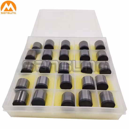 Компактная фреза из поликристаллического алмаза, фреза PDC, твердосплавная подложка