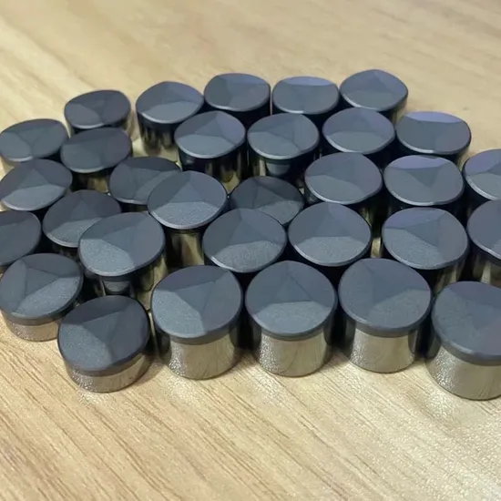 Сферические пластины PDC и фреза PDC конической формы.